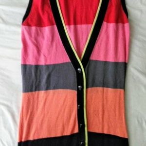 Kensie Knit sweater vest small